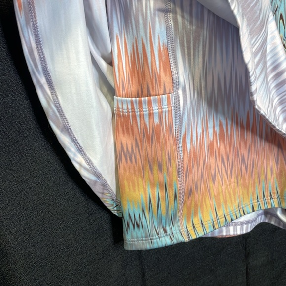 NWT FP Movement Pleats And Thank You Printed Skort - Sunspace Combo - Size Large - Picture 10 of 17